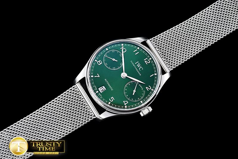 IWC Portugese 5007 SS/ME YLF Green SS A52010 -IWC0331C
