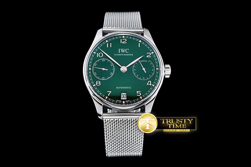 IWC Portugese 5007 SS/ME YLF Green SS A52010 -IWC0331C