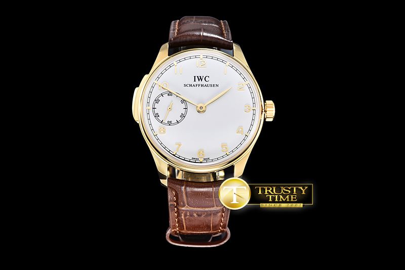 IWC Portuguese Min. Repeater YG/LE Wht Rail Asia 23J YLF -IWC0335B