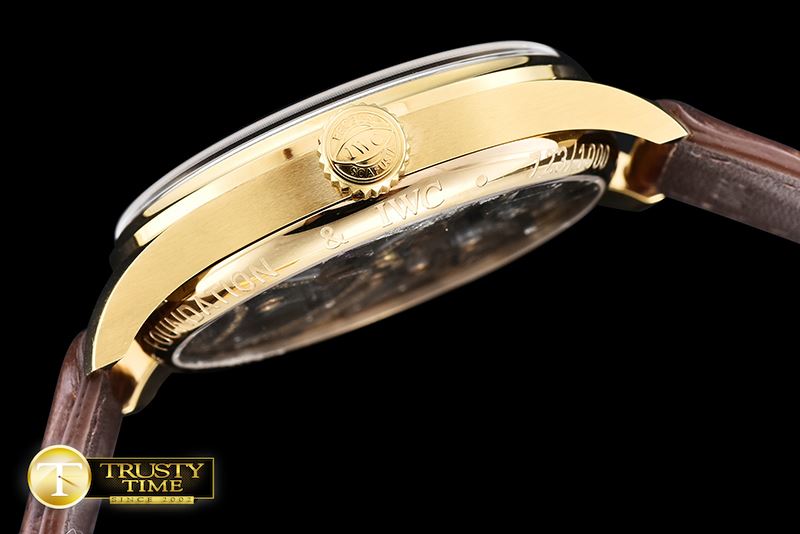 IWC Portuguese Min. Repeater YG/LE Wht Rail Asia 23J YLF -IWC0335B