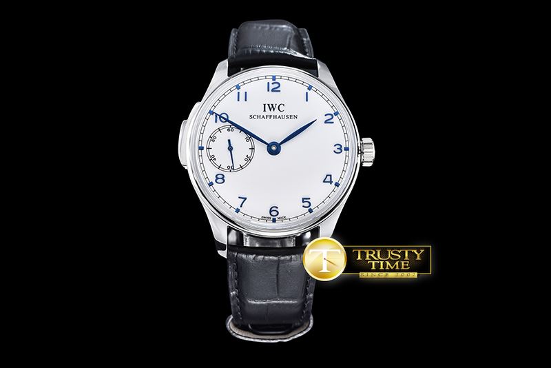 IWC Portuguese Min. Repeater SS/LE Wt Blue Asia 23J YLF -IWC0335C