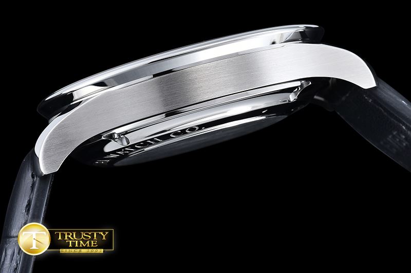IWC Portuguese Chrono SS/LE Wht/Black ZF A79350 Mod -IWC0346