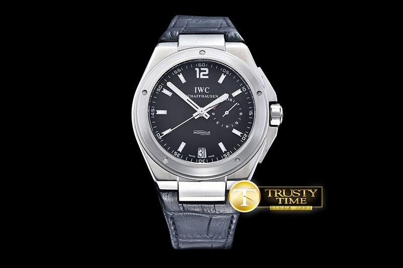 IWC Ingenieur Jumbo SS/LE Black/SS Asia 51113 Mod -IWC0356C