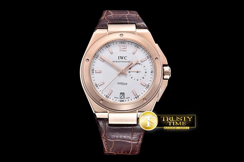 IWC Ingenieur Jumbo RG/LE White/RG Asia 51113 Mod -IWC0356E