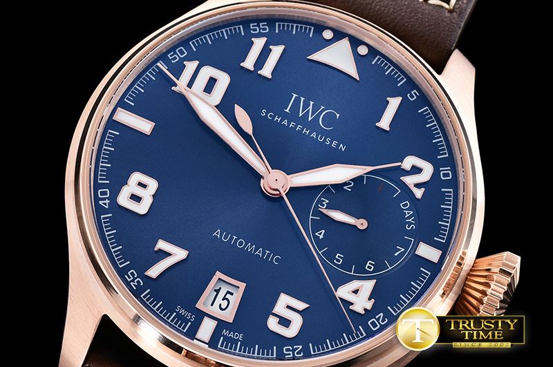 아이더블유씨 Big Pilot Le Petit Prince RG/LE Blue YLF A51011 Mod -IWC0363A