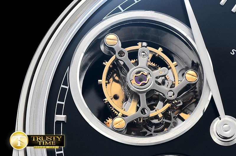 IWC Portugese Tourbillon SS/LE Black/Num YLF Tourb -IWC0367D