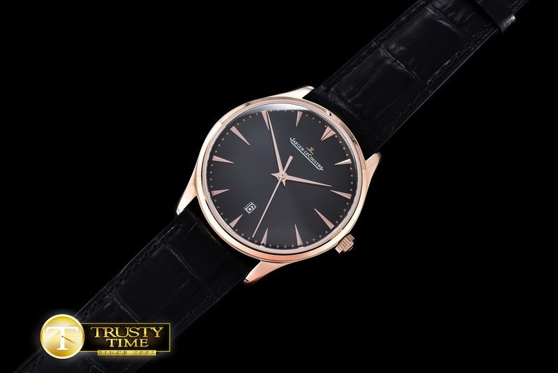 예거 르쿨트르 Master Ultra Thin RG/LE Black Jap M9015 -JL084B