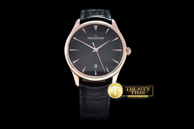 예거 르쿨트르 Master Ultra Thin RG/LE Black Jap M9015 -JL084B