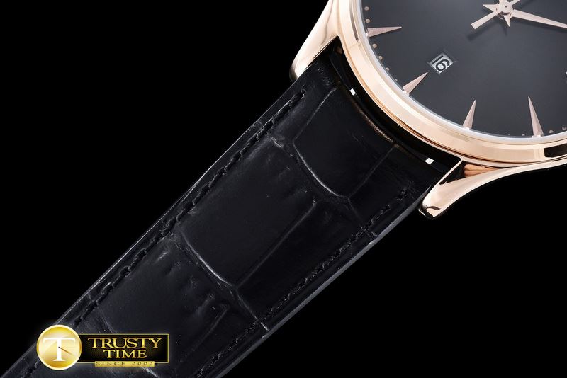 예거 르쿨트르 Master Ultra Thin RG/LE Black Jap M9015 -JL084B