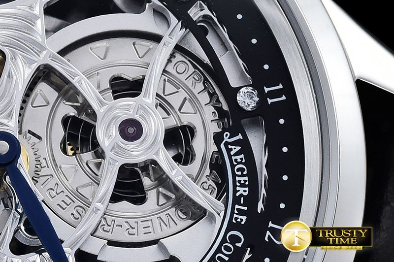 예거 르쿨트르 Master Skeleton Tourbillon SS/LE Blk Flying Tourbillon -JL092A