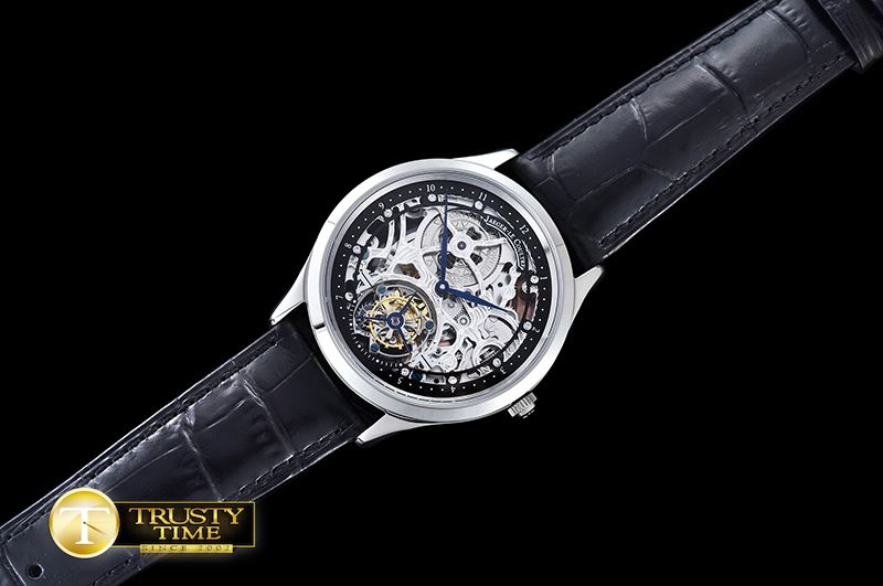 예거 르쿨트르 Master Skeleton Tourbillon SS/LE Blk Flying Tourbillon -JL092A