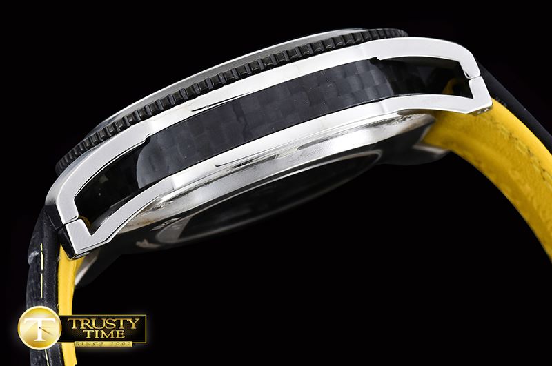 예거 르쿨트르 AMVOX3 Tourbillon GMT SS/LE Black/Yellow Asia 23J -JL095A