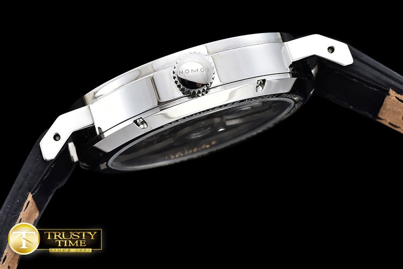 노모스 Tangomat Ruthenium Datum SS/LE Black Asia 23J -NOM017A
