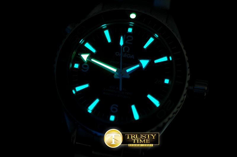 오메가 Planet Ocean 42mm Ceramic Black Swiss Eta 28242 -OMG0246