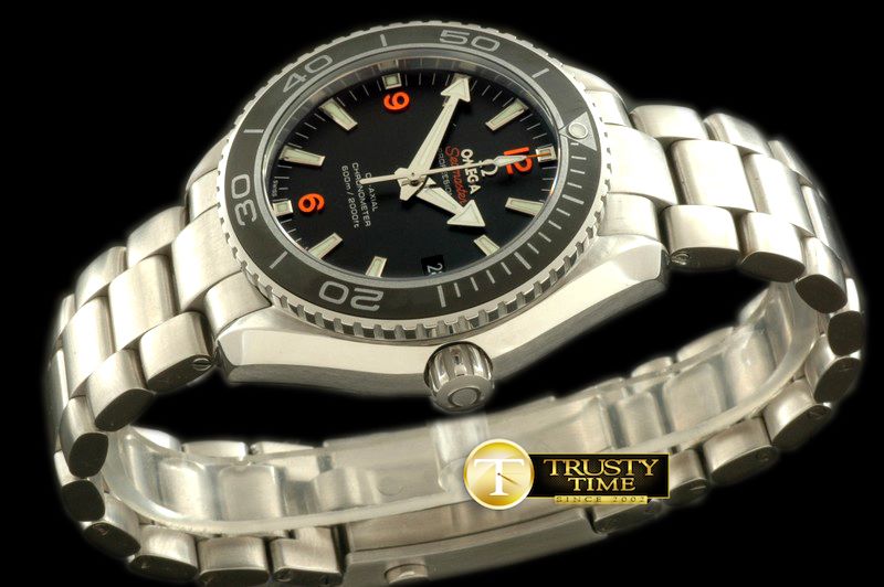 오메가 Planet Ocean 42mm Ceramic Black Swiss Eta 28242 -OMG0247