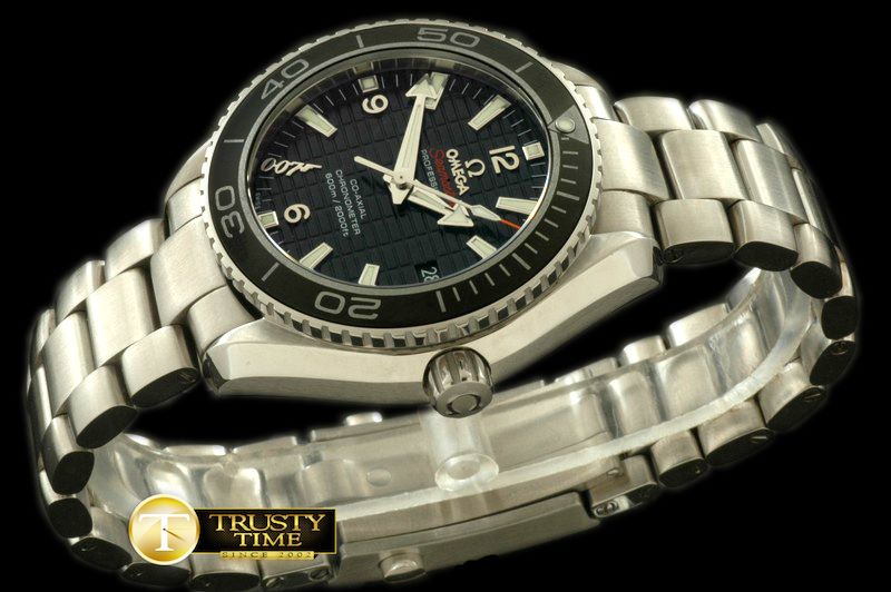 오메가 Skyfall 007 POcean Ceramic SS/SS Black -OMG0261
