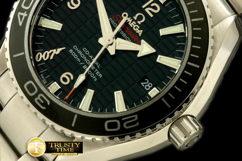 오메가 Skyfall 007 POcean Ceramic SS/SS Black -OMG0261