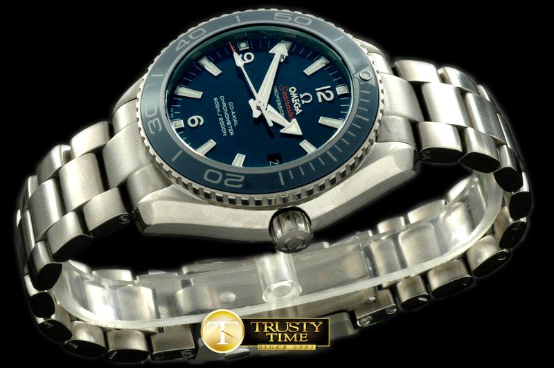 오메가 Planet Ocean Ceramic TI/TI Swiss Eta 28242 -OMG0276