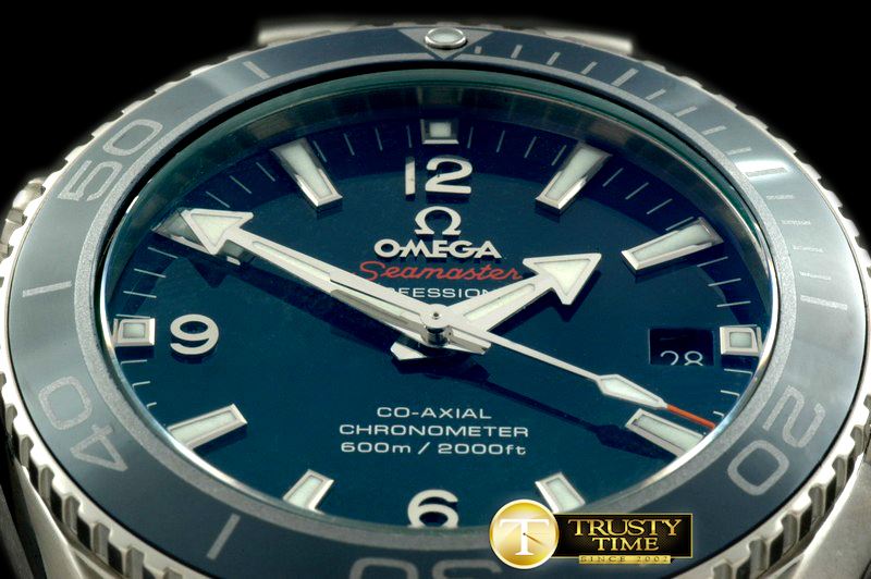 오메가 Planet Ocean Ceramic TI/TI Swiss Eta 28242 -OMG0276