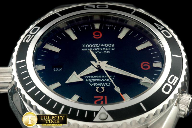 오메가 Planet Ocean 45.5 SS/SS A2824 -OMG0368