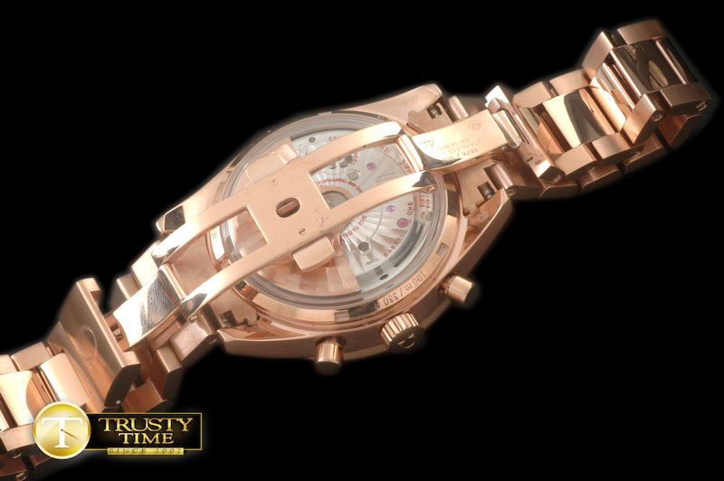 오메가 Speedmaster Moon Watch RG/RG White Stick A7750 -OMG0375A