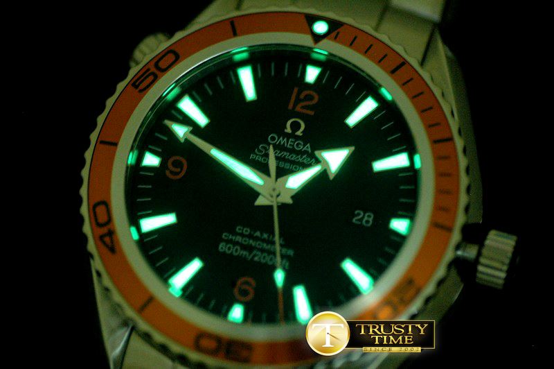 오메가 Planet Ocean 45.5 BP Ed. SS/SS A2824 -OMG0404