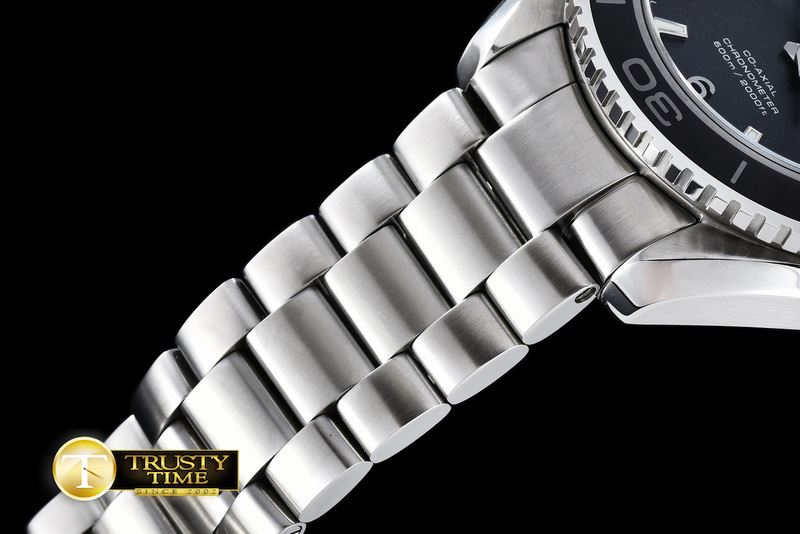 오메가 Planet Ocean 42mm Blk SS/SS Noob Asia 2824 Mod 850 -OMG0443B