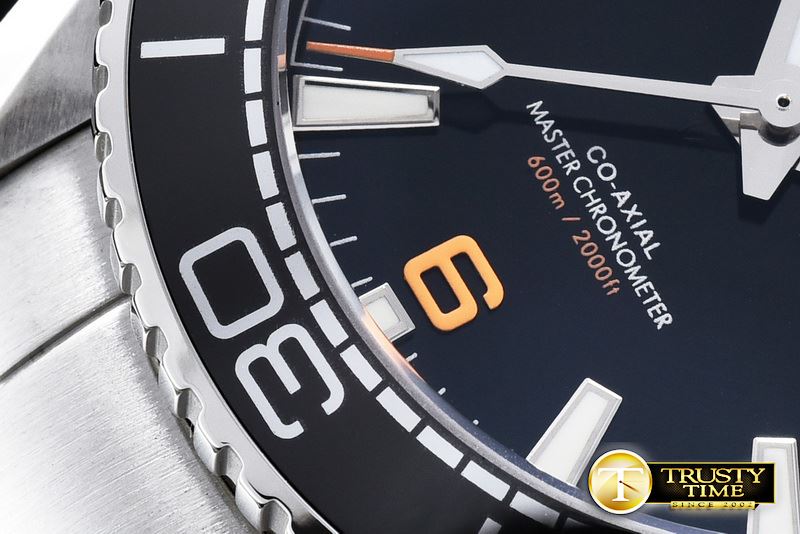 오메가 Basel 2016 POcean 600m SS/SS JHF Blk A2824 Mod 8900 -OMG0444