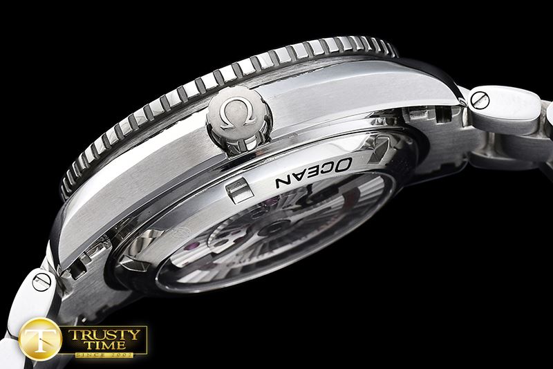 오메가 Planet Ocean Ceramic 42mm SS/SS Blk BP Asia 2824 -OMG0455A
