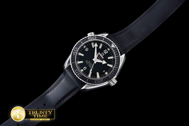 오메가 Planet Ocean Ceramic 42mm SS/RU Blk BP Asia 2824 -OMG0456A