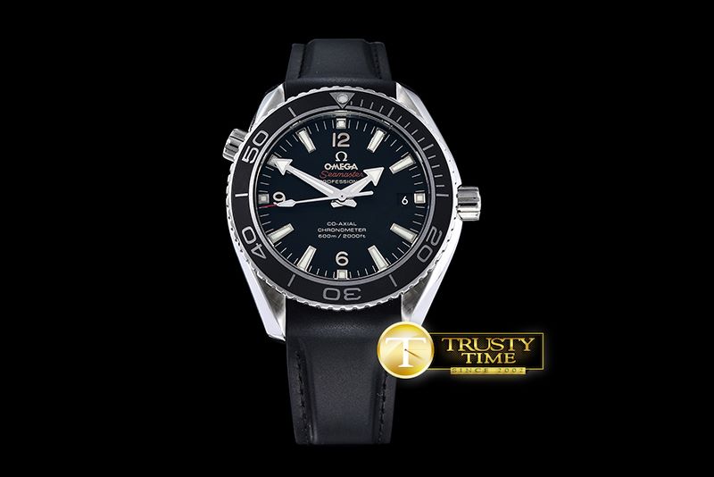 오메가 Planet Ocean Ceramic 42mm SS/RU Blk BP Asia 2824 -OMG0456A