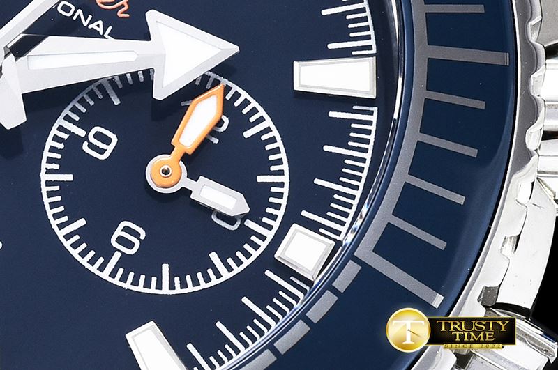 오메가 POcean Chrono JHF SS/RU Blue A7750 -OMG0460D