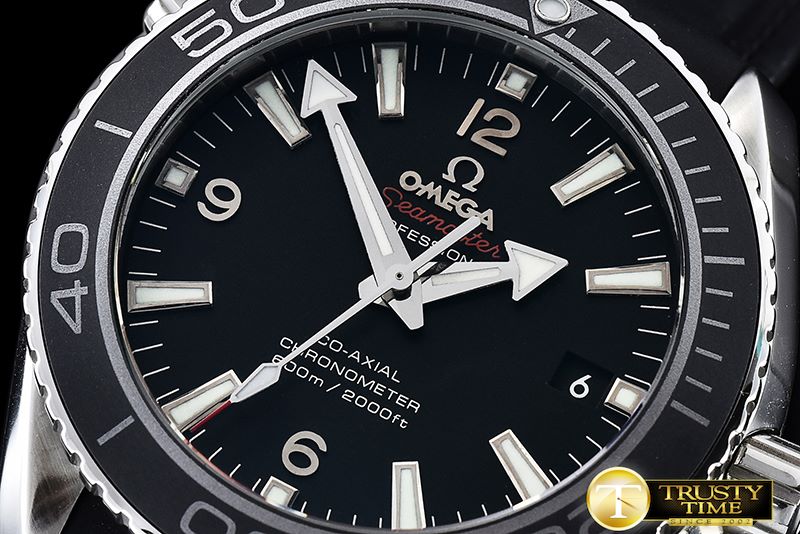 오메가 Planet Ocean 45mm SS/RU Blk Bez SS BP A2824 Mod 8500 -OMG0461F