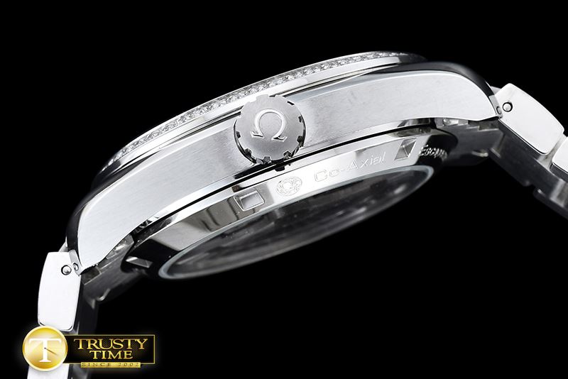오메가 Aqua Terra 38mm SS/SS Wht MOP Diam Bez JHF A2836 Mod8 -OMG0462D