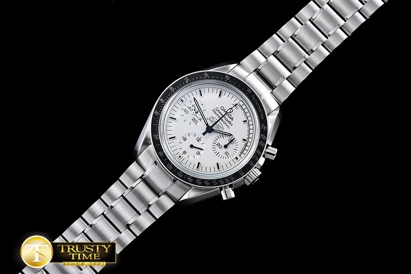 오메가 Speedmaster Snoopy LE SS/SS White JHF Venus Copy HW -OMG0480
