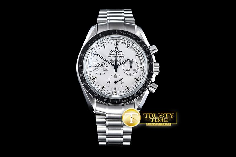 오메가 Speedmaster Snoopy LE SS/SS White JHF Venus Copy HW -OMG0480