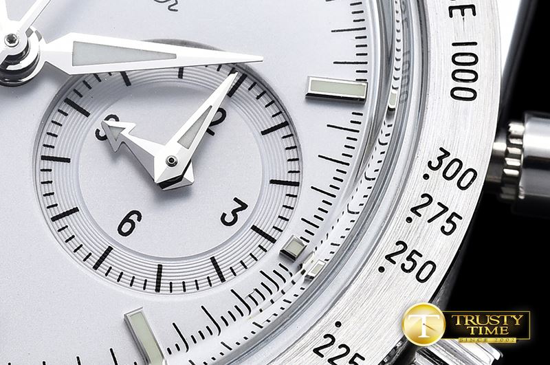 오메가 SpeedMaster '57 SS/SS White JHF Asia 7750 Mod 9300 -OMG0495C