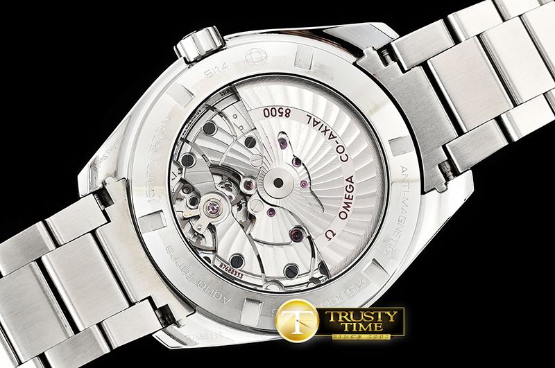 오메가 Aqua Terra 150m SS/SS Blue/Gold VSF Ultimate Asia 8500 -OMG0568B