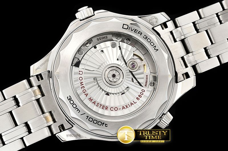 오메가 Seamaster 300m Basel 2018 SS/SS Blue VSF Asia 8800 -OMG0569