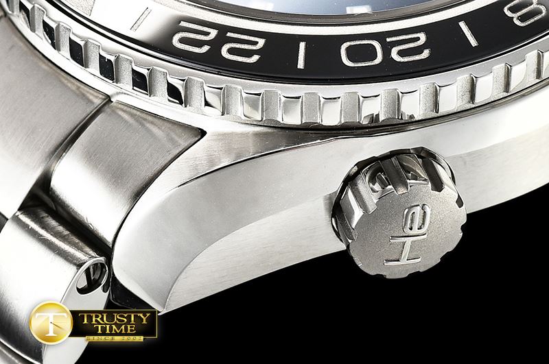 오메가 Planet Ocean 43.5mm GMT SS/SS Black VSF Asia 8605 -OMG0571A