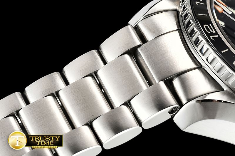 오메가 Planet Ocean 43.5mm GMT SS/SS Black VSF Asia 8605 -OMG0571A