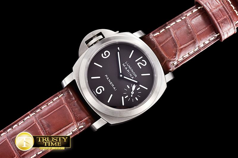 파네라이 PAM056C TI/LE Destro Brown (Croc) HF Asia 6497 21600 -PN056CLE2