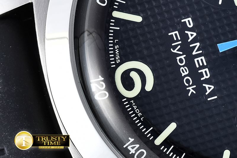 파네라이 PAM253 Luminor Regatta Flyback SS/RU Black HF A7750 -PN253IRU