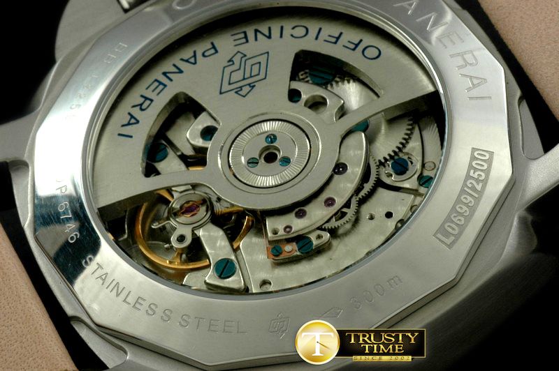 파네라이 Pam 270 1950 10 Days GMT SS/LE Black Asian 23J -PN270LE