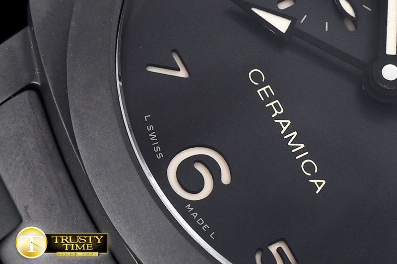 파네라이 PAM438 Lum. Tuttonero 1950 GMT CR/CR Blk VSF V2 P9001 -PN438OCE1