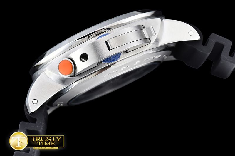 파네라이 Regatta 47mm Chrono FlyBack SS/RU Black Asia 21J -PN526RU