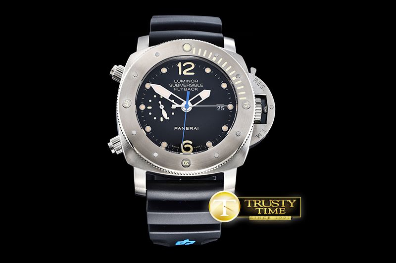 파네라이 PAM614 Submersible 1950 Flyback SS/RU A23J -PN614RU