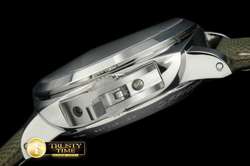 파네라이 Pam 618Q 1950 3 Days Auto SS/LE Blk ST2555 -PN618QLE1