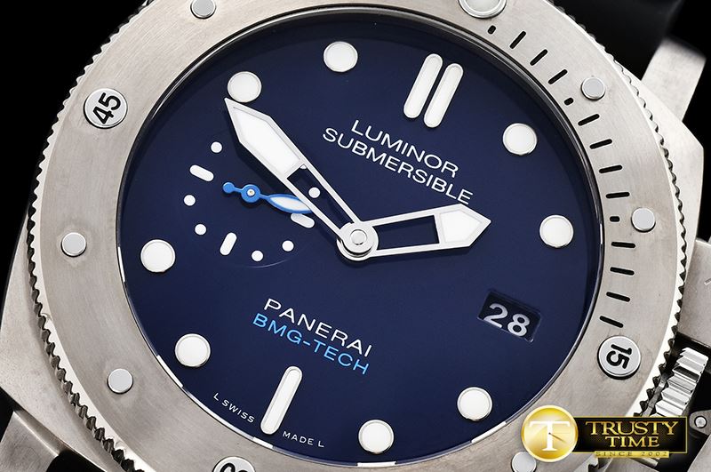 파네라이 PAM692 Lum. Sub. BMG Tech TI/RU Blue XF A23J Mod 9010 -PN692TRU