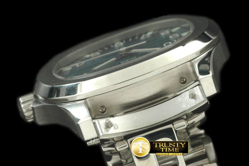 파텍필립 Aquanaut Jumbo V2 Auto SS/SS Blue Swiss SW 200 -PP0110